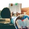 3 Pcs Magnetic Faux Leather Bookmark Cute Cat Face/Paw Shape Strong Magnet Page Clips Reading Accessory for Book Lovers Teachers Students Reader