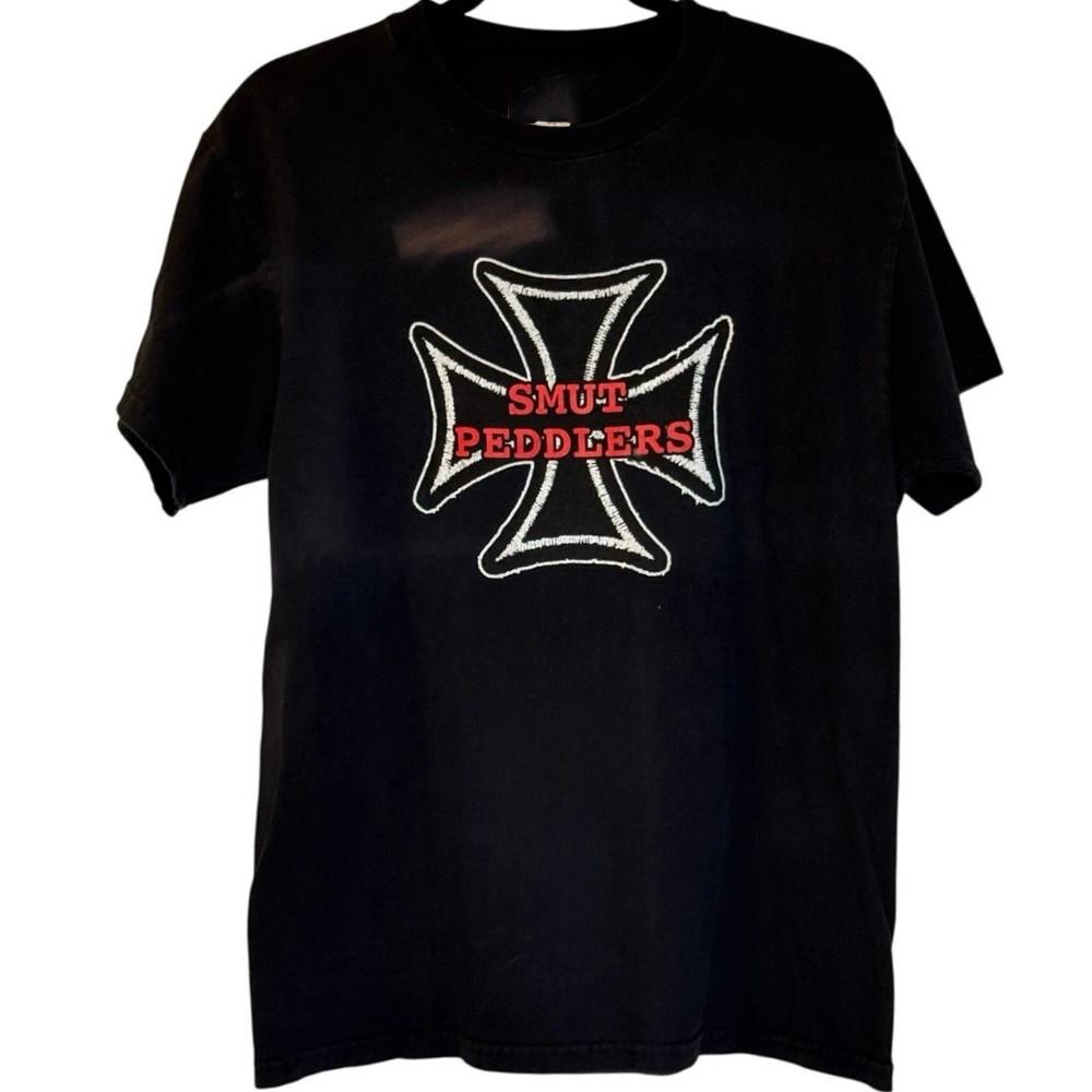 

Smut Peddlers West Coast Choppers Пародийная Группа Футболка Полный Размер S-5XL Унисекс Футболка L