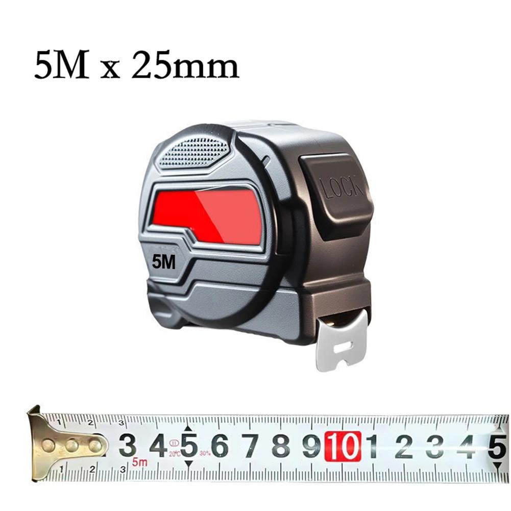 

Metric Tape Measure Stainless Steel Retractable 5 7 5 10 Meter Waterproof Rust Resistant for Home and Construction
