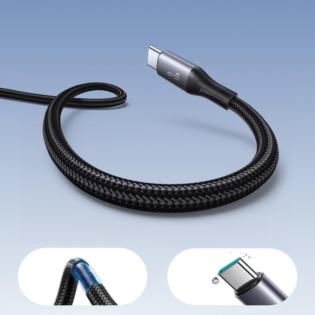 Cabo USB-A para USB-C 3A 2m - preto