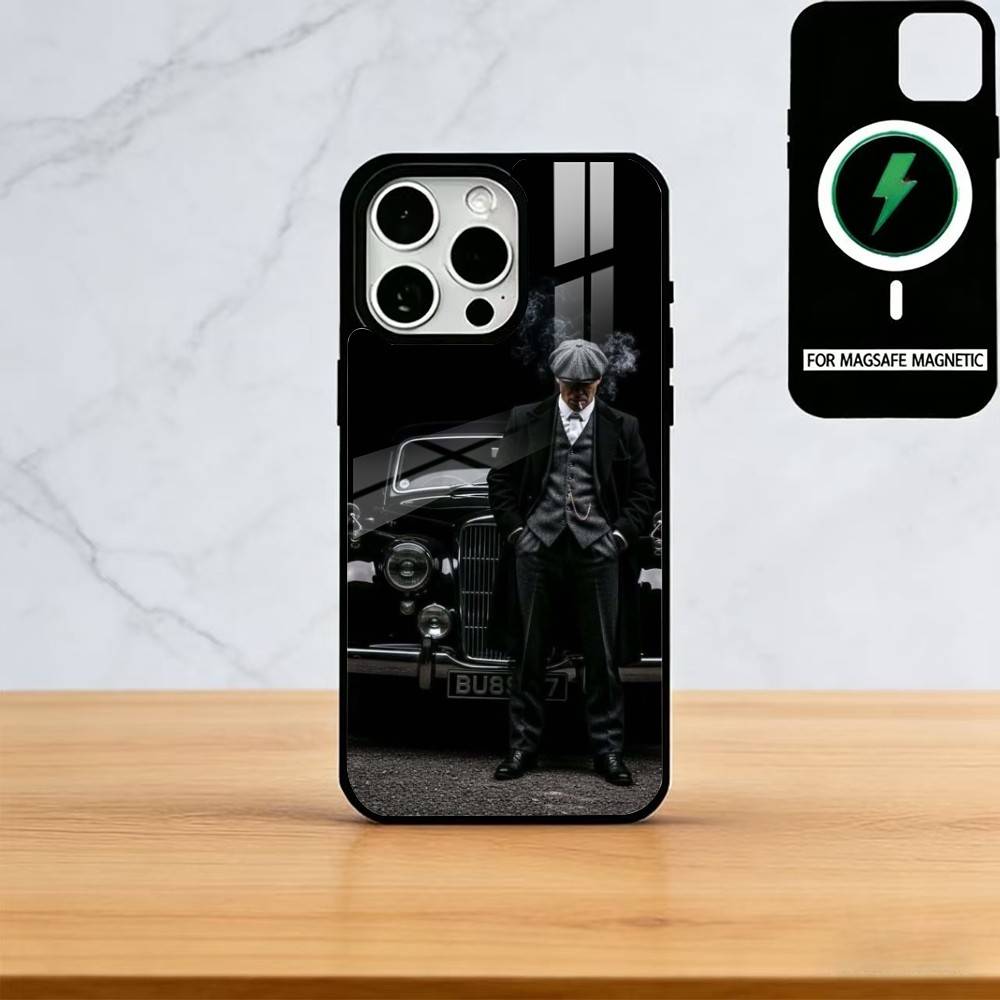 Movie P-Peaky B-Blinders Phone Case For iPhone17,16,15,14,13,12,11 Plus,Pro Magnetic For Magsafe Wireless Charging