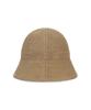 Bajal Studded Logo Summer Knit Bucket Hat Beige