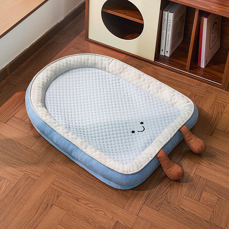 

All-Season Cooling Pet Bed - Washable Ice Pad & Sleeping Mat for Dogs & Cats S-48*40CM (for pets up to 5 jin)