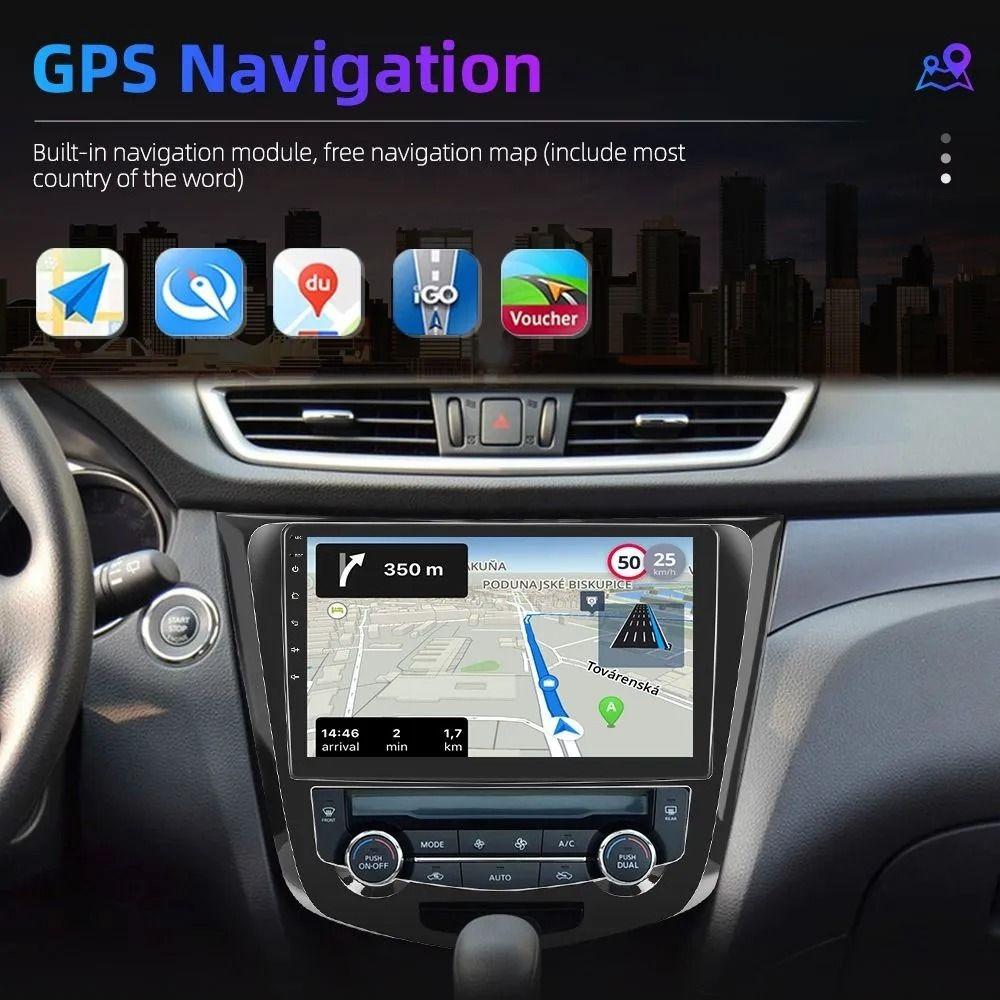 9" autorádio 2+32GB pro Mitsubishi Lancer 10 2007-2013 WIFI 2 DIN-Android Auto-Carplay-Gps
