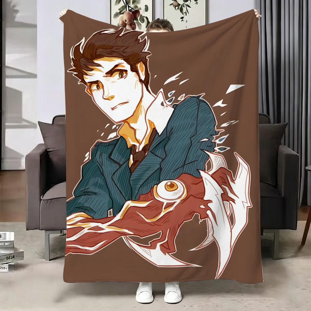 Anime PParasyte Throw Soft Warm Flannel Blanket Multiuse Throw for Bed Sofa Office Air Conditioning Nap Blanket