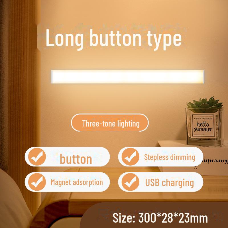 

Светодиодный ночник: Безопасная для глаз, беспроводная, пристегивающаяся лампа для чтения и ночник 30 cm