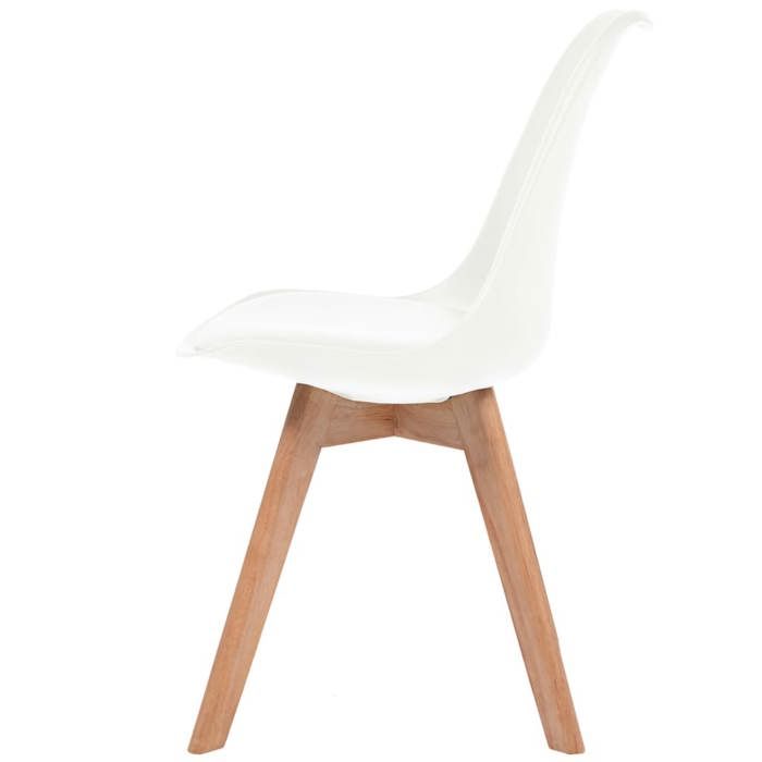 Maison Exclusive - Chaises à manger lot de 6 Blanc Plastique