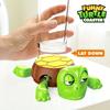1-5PCS Funny Turtle Coaster with Pressing Eyes   Plastic Desk Decor  Perfect Gift for Teens & Adults Mixed Colors  Turtle Decor