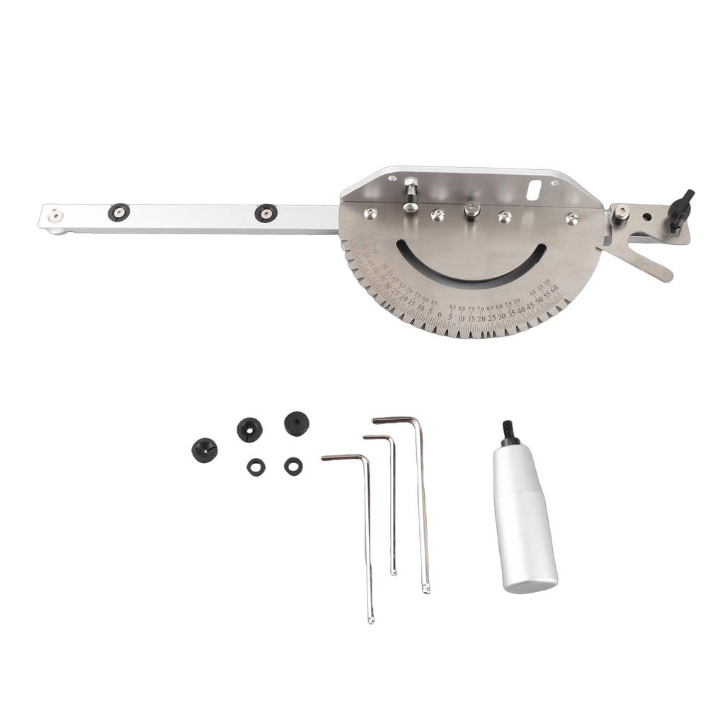 Miter Gauge with Standard Miter Bar Dimension 3 8  by 3 4  for Table Saws Router Tables