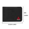 Ultra Thin Driver License Car Leather Wallet Clip For Mitsubishi Pajero Diamante L200 Lancer Galant Mirage RVR Car Accessories