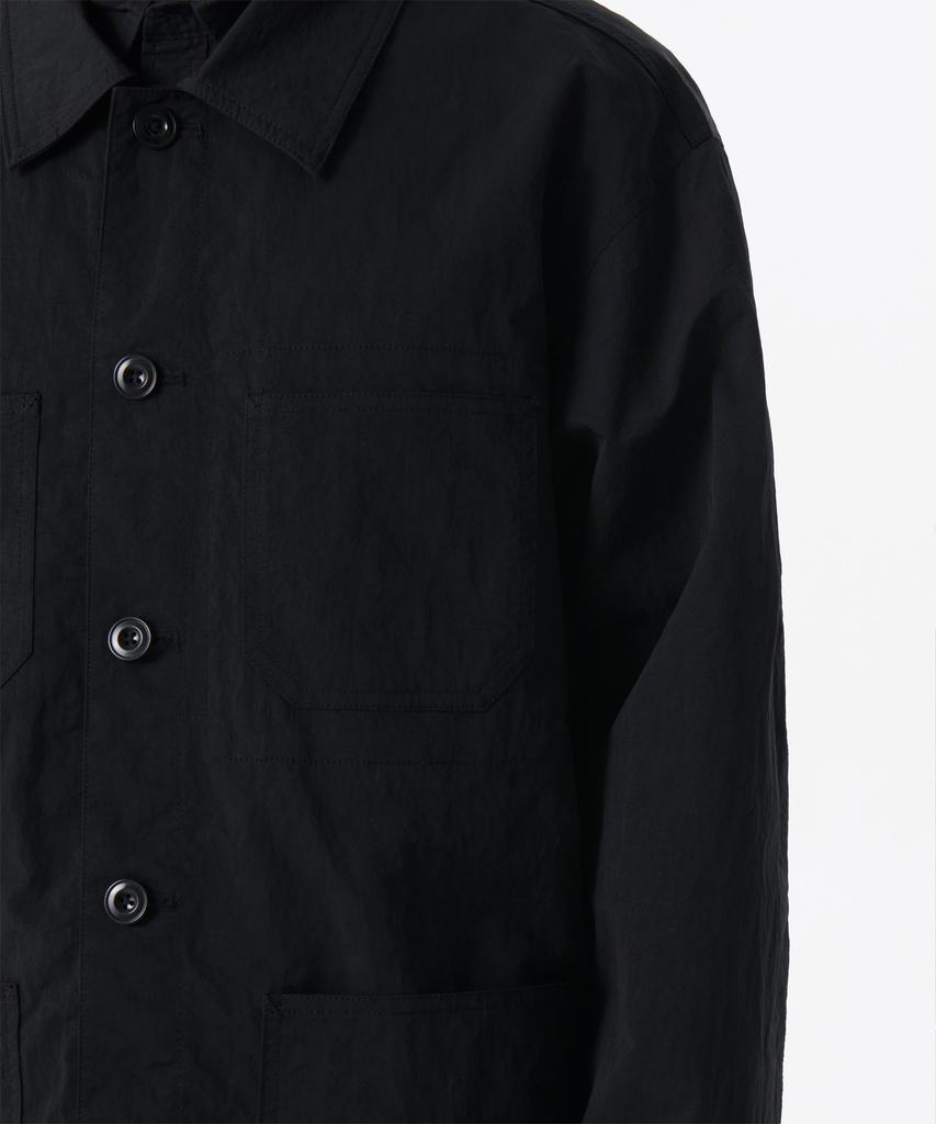 Musinsa Standard Nylon Crease Chore Jacket [Black]