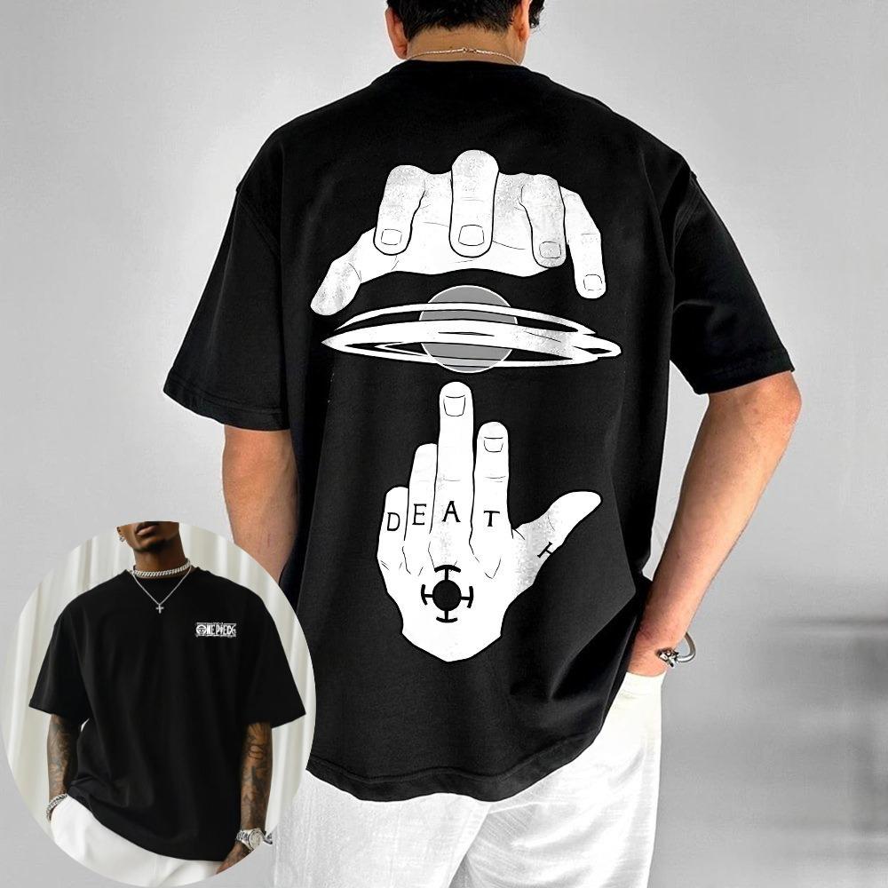 

Men s T-shirt Summer Japanese Classic Anime Short Sleeve XS