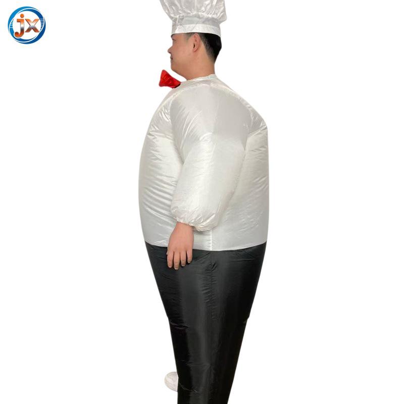 Cross-border Christmas Party Inflatable Fat Chef Costume
