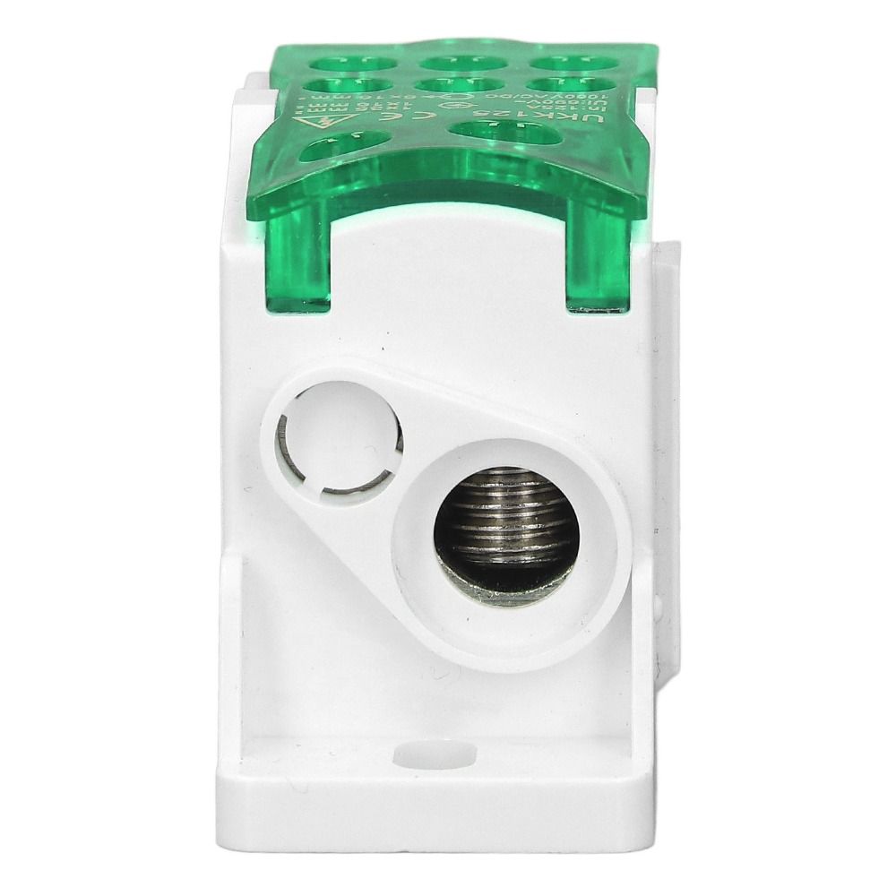 690V DIN Rail Distribution Box 125A Universal Junction Box Yellow Blue Green Power Distribution Box Power Distribution