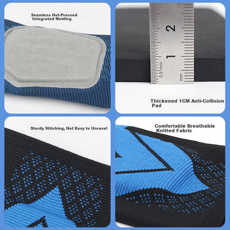 Ousen Kids Basketball Knee Pads Football Sports Professional Knee Protection Anti-Fall Honeycomb Shockproof Gear for Children Playing Basketball