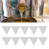 10pcs Honey Strainers Beekeeping Honey Bee Filter Mesh Bag Filters Extract Tools