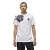 Y-3 X Real Madrid Collaborative Printed Polo Short Sleeve T-Shirt Unisex T-Shirts White IS0046