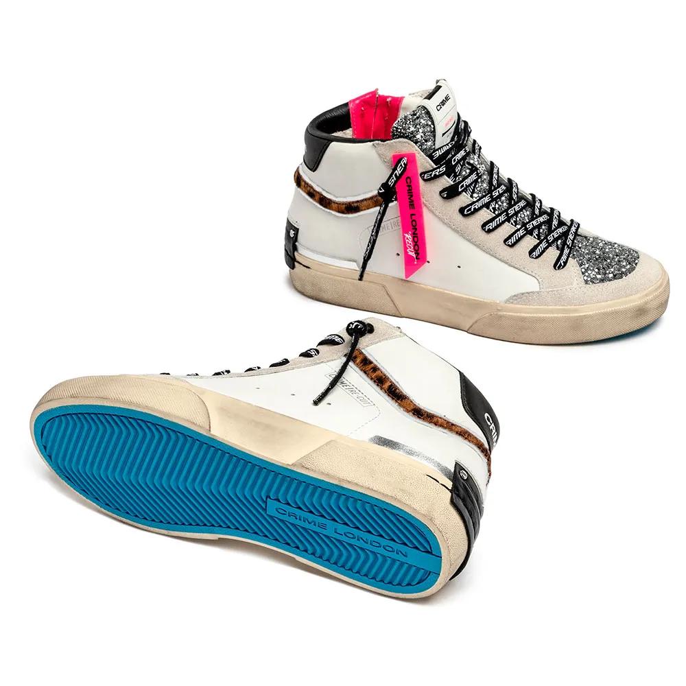 Crime London Sneakers Recut High