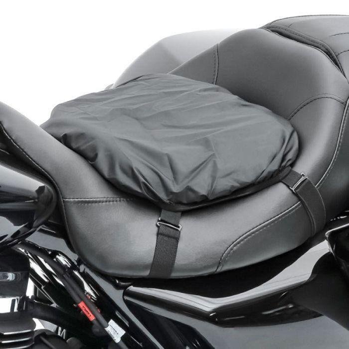 Coussin de selle moto - Tourtecs L - Gel confort - Housse respirante - Antidérapant