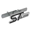 ISPN4 3D Metal ST Line Logo Car Front Grille Emblem Rear Trunk Sticker Badge Decals for Ford ST Fiesta Focus Mondeo Kuga Ranger