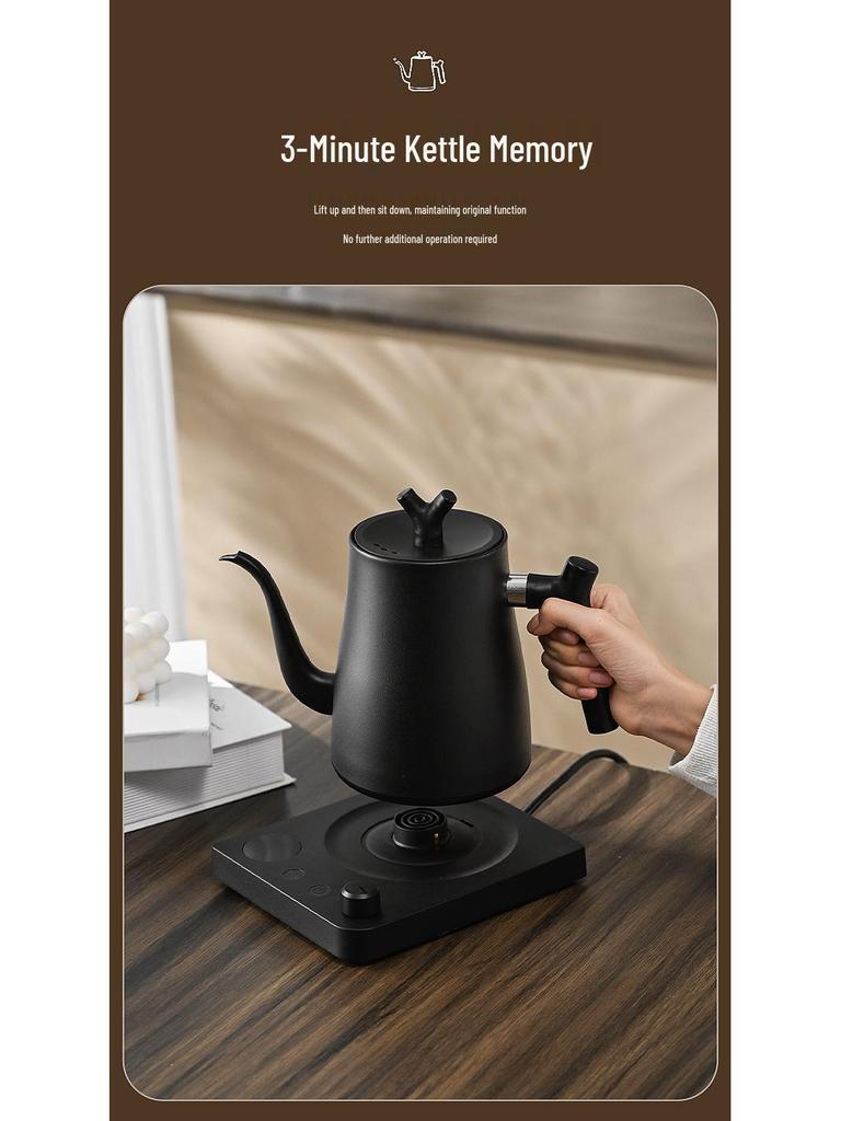 Intelligent Electric Kettle with Narrow Spout & 304 Stainless Steel