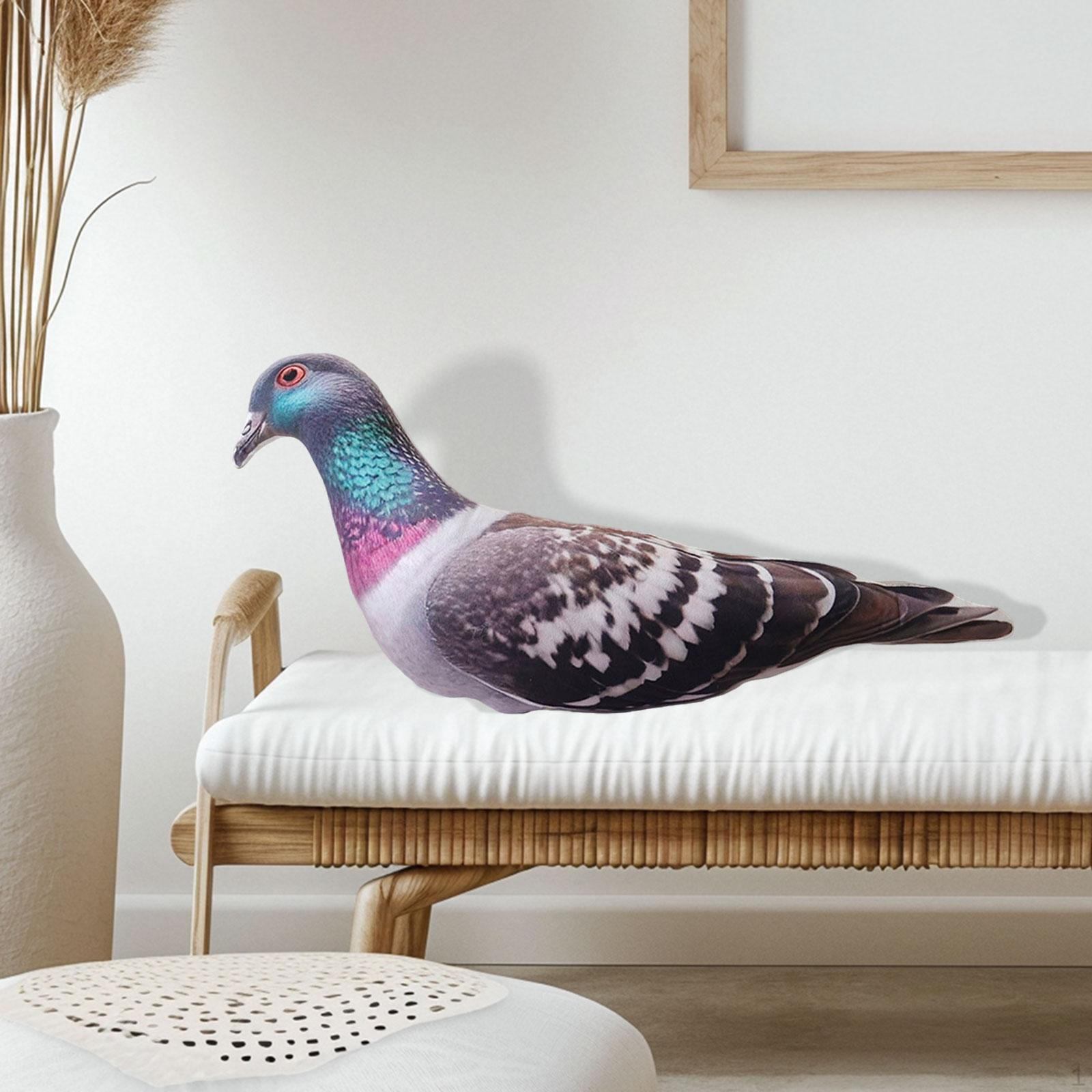 

3D Подушка-кукла животного для украшения комнаты Pigeon