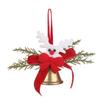 Golden Golden Bell Pendant Pine Cone Xmas Tree Decorations Christmas Bell Ornaments  Tree Decor