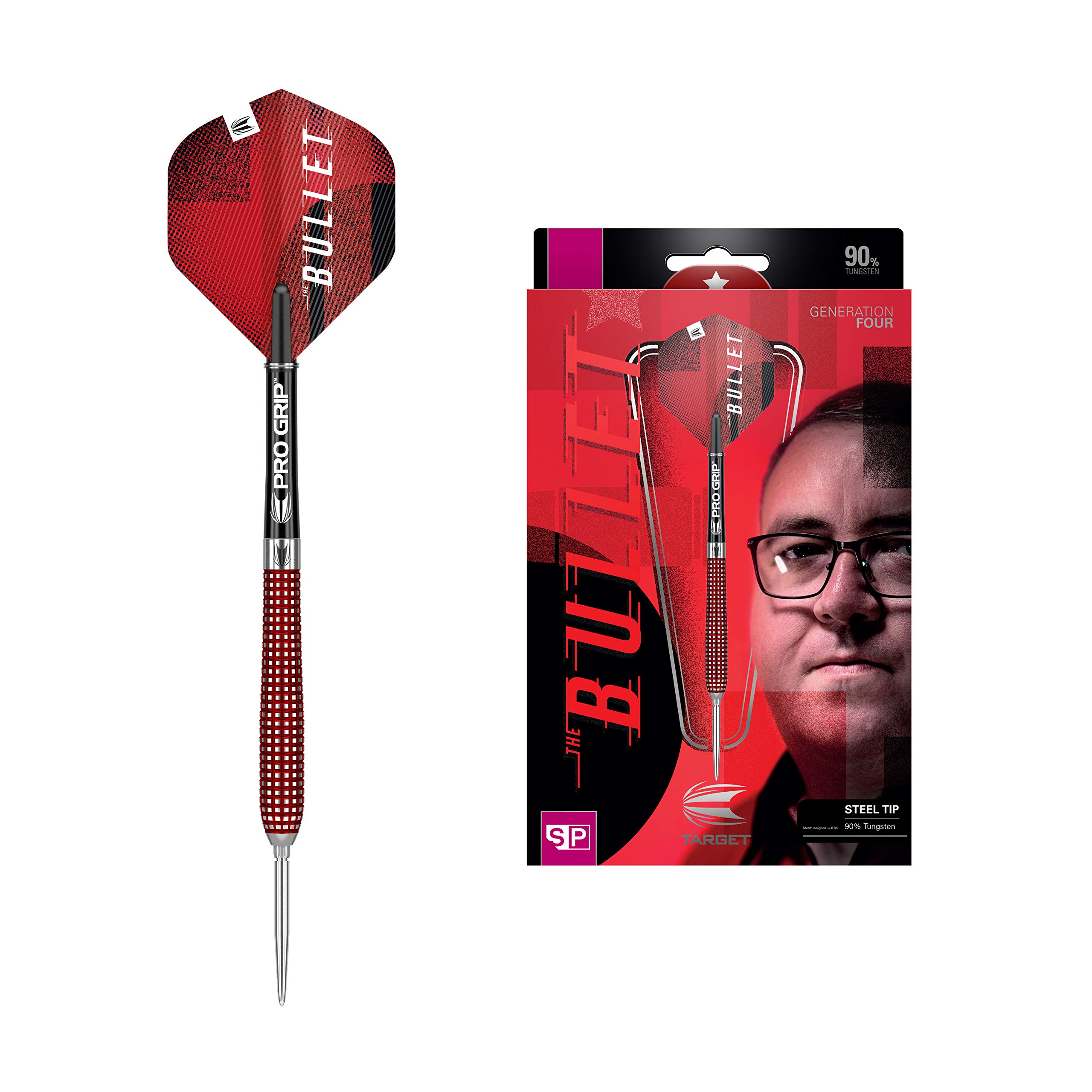 

Target The Bullet Stephen Bunting Model G4 Swiss Point 25g 210137