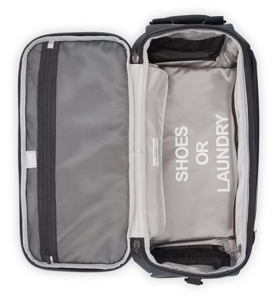 Delsey AVENTURE Duffel Bag, 46L, 31cm, 1.6kg, 5-Year Warranty, Travel Bag, Delsey Paris, Official Import, d00255941000, Black