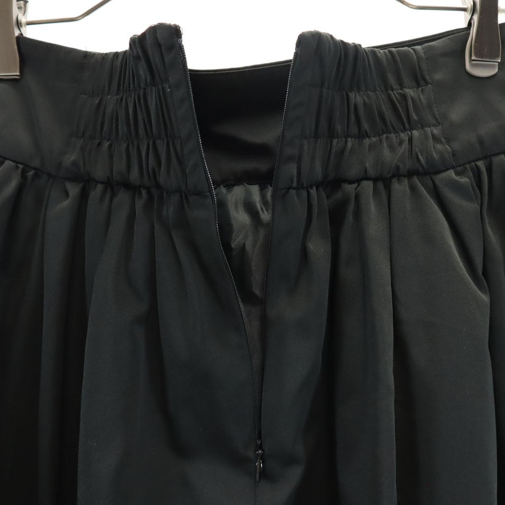 SNIDEL Mimole length volume skirt 1 black Women Used