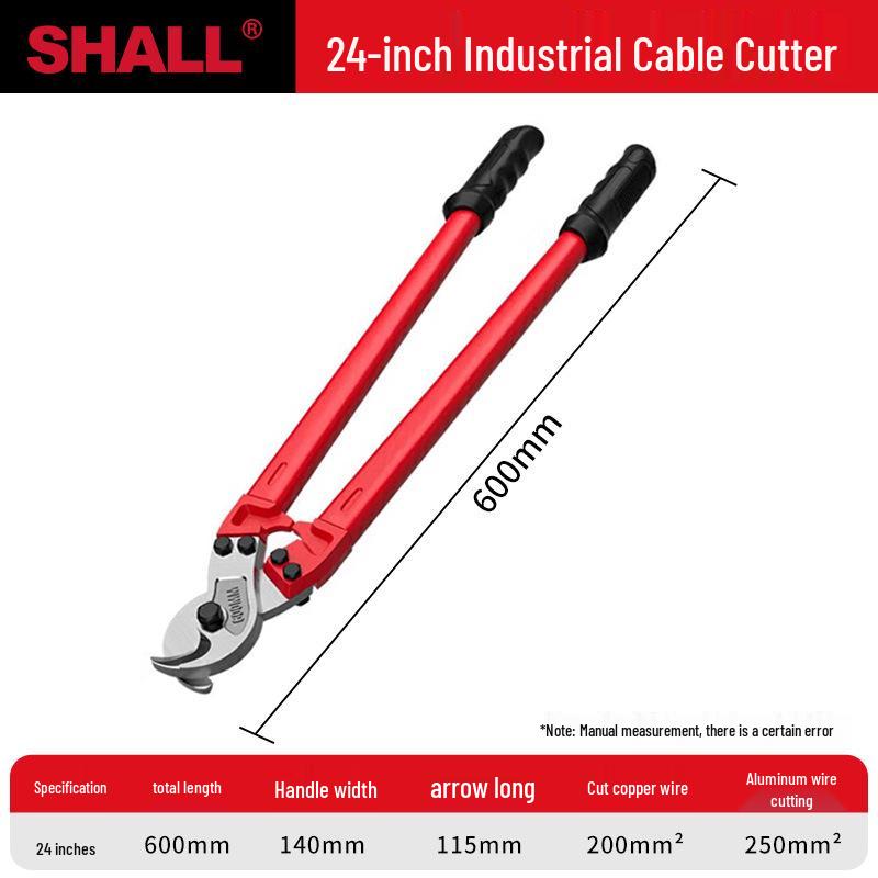 Industrial-Grade Heavy-Duty Wire Strippers & Cable Cutters for Electricians