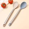 Leak Proof Silicone Serving Spoon Feature Full Seal Design for Spill Proof Transfer of Soups Sauces and More In Kitchen