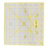 2pcs 15cm x 15cm Square Quilting Ruler plastic Quilting Tool Easy Fabric Cutting Ruler  For Sewing