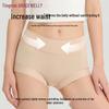 GRACEWELL Women's Seamless High-Waist Tummy Control Shaping Panties 3-Pack