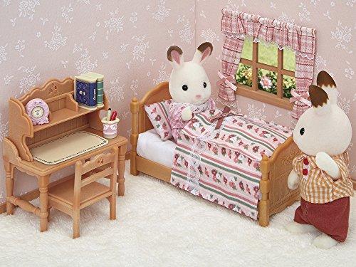 Sylvanian Families Furniture [Single Bed] Ka-523 ST Mark Certification For Ages 3 and Up Toy Dollhouse Sylvanian Families EPOCH