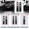 Driver Left 2-Door Window Switch Bezel Panel Cover For Toyota Yaris 2012-2014