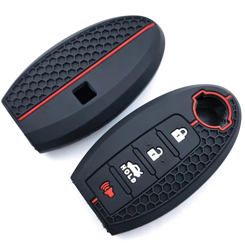 Car Remote Key Shell Case Fob Protect Cover For Nissan Maxima Altima Versa Sentra Sunny Sylphy Teana Qashqai X-Trail Juke