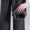 Womens Winter Trousers With Fleece Lining For Casual Warmth And Commuting Comfort