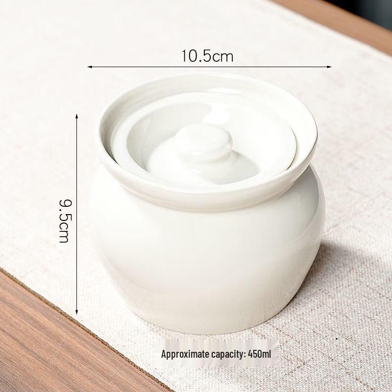 Zhaoran Ceramic Double Boiler Stew Pot