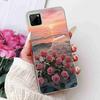 For Oppo Realme C11 6.5" Case Colorful Butterfly Soft Silicone TPU Cover For Realme c11 C11 RMX2185 Fashion Flower Phone Cases
