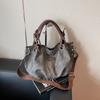 Niche large-capacity handbag bag women's summer new fashionable and simple commuter shoulder messenger bag