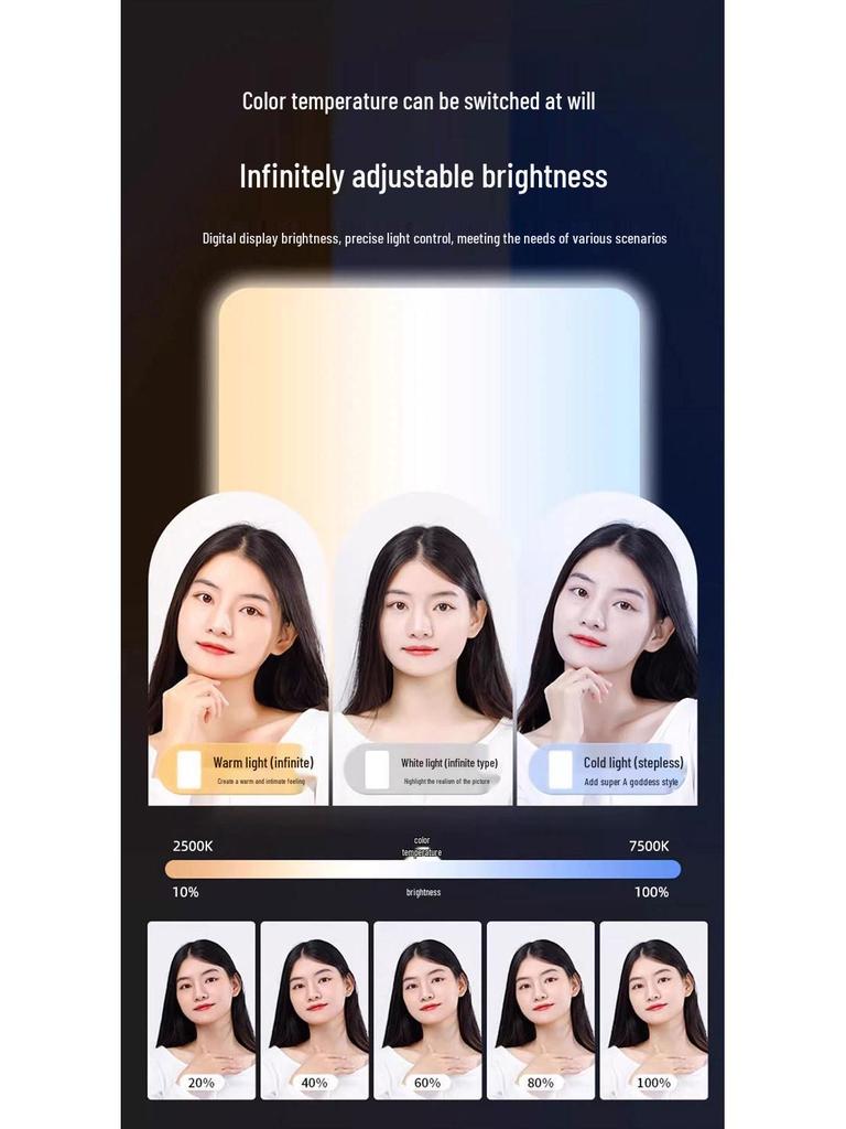 19" Kwadratowe Światło LED Soft Fill do Fotografii i Wideo