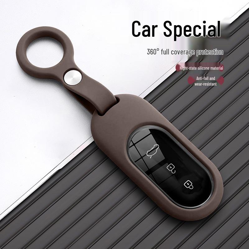 Huawei AITO M5/M7/M8/M9 Eco-Friendly Silicone Key Cover - Dirt-Resistant, Full Coverage, Anti-Scratch Protection.