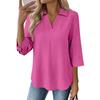 Damesshirts met 3/4 mouwen, grafische T-shirts, casual basic tops, truien