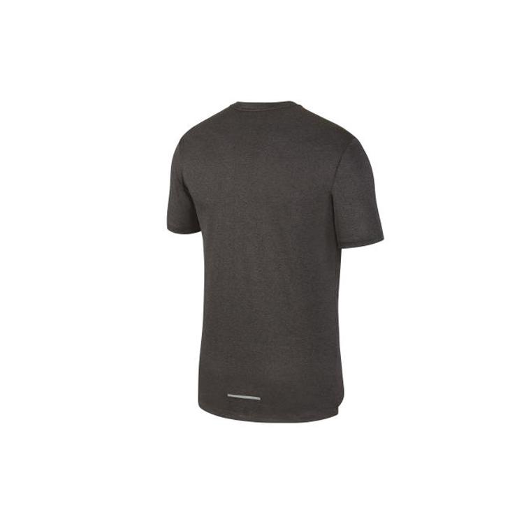 Nike T Shirts Men's Black Crew Neck Moderate Straight Fit CN8463-010