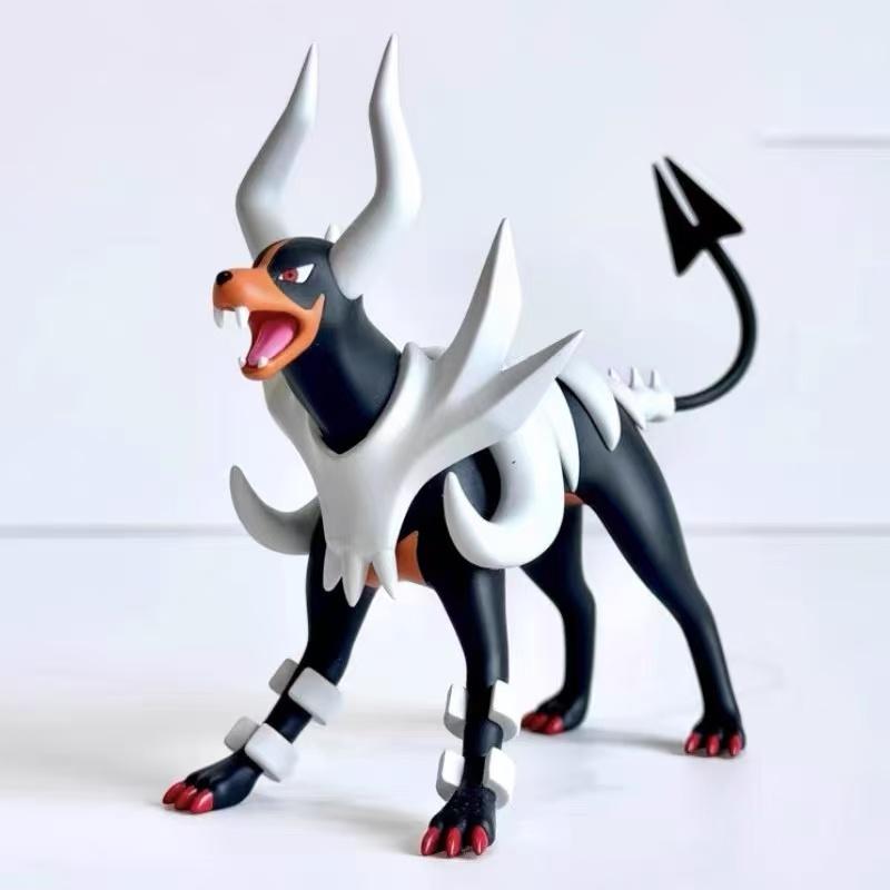 3pcs/set Anime Pokemon Figure Houndoom Figures houndour Action Figures Pvc Collection Model Toys  Gifts