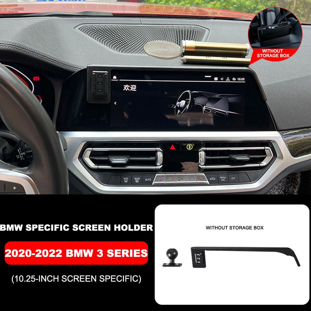 Für BMW X1/X2/X3/X4/X5/X6/X7/1/3/4/5/6/7 Serie Auto Handyhalterung Zentralsteuerung Feste Halterung Navigationsbildschirm Halterung