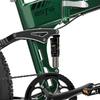 Electric Bicycle Foldable Dukawey 1000Wx2 Motor Full Suspension 48V 17.5AH 26" Fat Tire Ebike For Adult Color LCD Screen BST-6