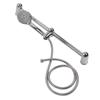 Shower Slide Rail Set 360 Degrees  Rotation Adjustable Height with 1.5m Hose G1/2 304 Stainless Steel for