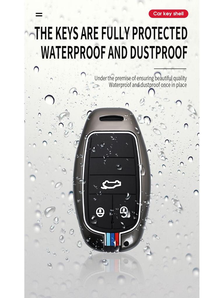 High-End Zinc Alloy Key Case for Bentley Flying Spur, Continental GT, and Bentayga PHEV